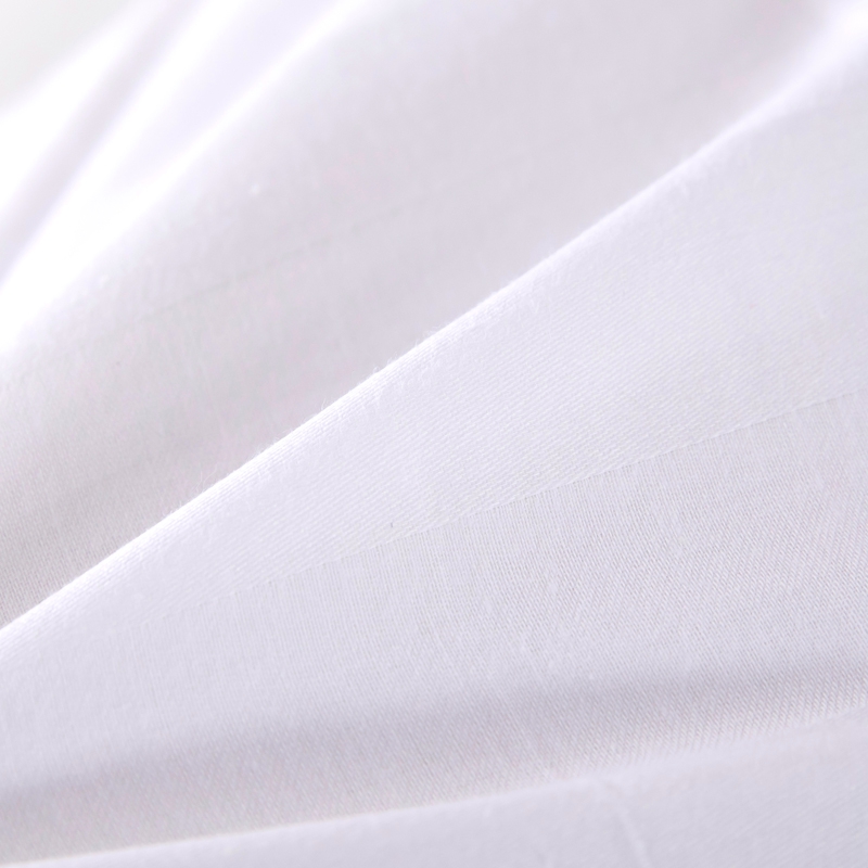 3cm satén Stripe Plain White 6080S 100% bavlna Hotel Ložnice Sada prostěradla 3cm satén Stripe Plain White 6080S 100% bavlna Hotel Ložnice Sada prostěradla