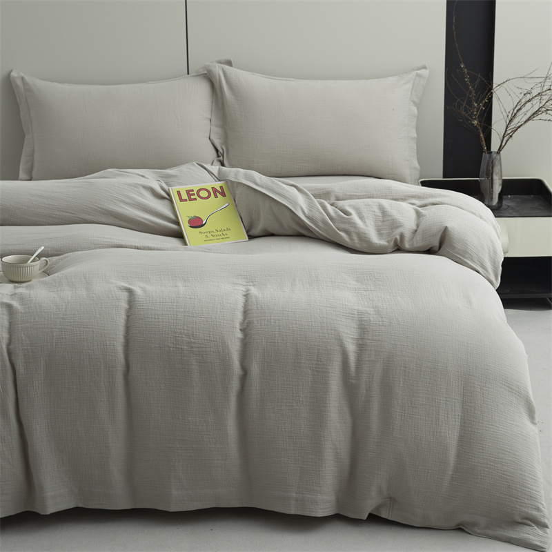 Dvojvrstvá gáza ze 100% bavlny Super měkké ložní prádlo Dvojvrstvá gáza ze 100% bavlny Super měkké ložní prádlo