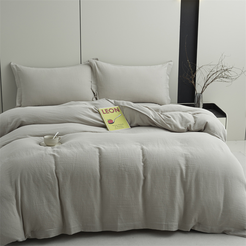 Dvojvrstvá gáza ze 100% bavlny Super měkké ložní prádlo Dvojvrstvá gáza ze 100% bavlny Super měkké ložní prádlo