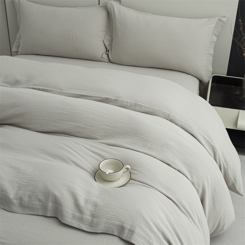 Dvojvrstvá gáza ze 100% bavlny Super měkké ložní prádlo Dvojvrstvá gáza ze 100% bavlny Super měkké ložní prádlo