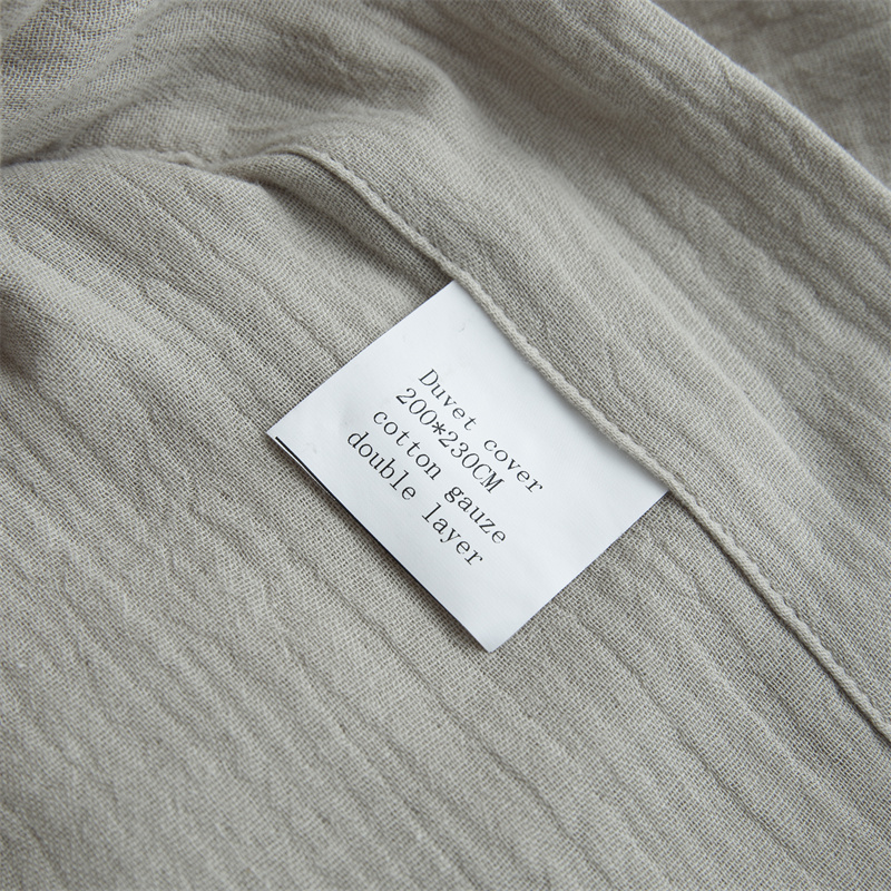 Dvojvrstvá gáza ze 100% bavlny Super měkké ložní prádlo Dvojvrstvá gáza ze 100% bavlny Super měkké ložní prádlo